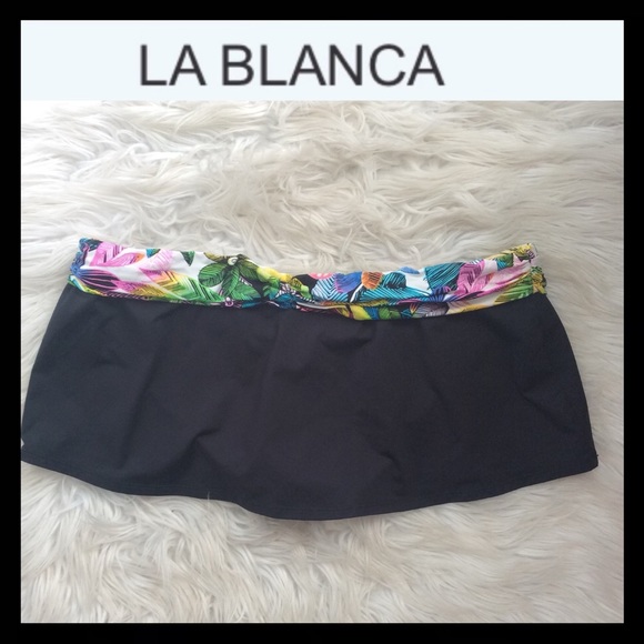 La Blanca by Rod Beattie Tropical Swim Skirt - Picture 2 of 6